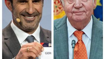 Luis Figo envía este mensaje a Juan Carlos I a través de Twitter y muchos le responden lo mismo