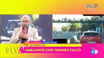 Al teléfono con Tamara Falcó, Jorge Javier se la suelta: el público se ríe y ella responde así