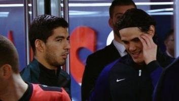 Luis Suárez y Cavani, dos vecinos que se encuentran en París