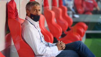 Las vacas de Quique Setién, tendencia durante la goleada del Bayern