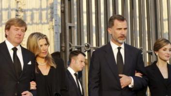 Funeral de Kardam de Bulgaria: los reyes de Holanda con Felipe y Letizia... y la reaparición de la infanta Cristina