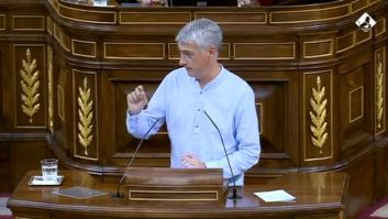 Oskar Matute se dirige a la derecha y dedica su duro discurso a "un gobernante" del PP