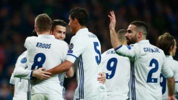 El Madrid gana al Nápoles (3-1) en la ida de octavos de la Champions