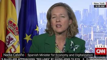 Nadia Calviño sorprende a todos al intervenir así durante una entrevista en la CNN