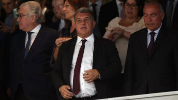 Lo que hace Laporta nada más acabar el 'Clásico' deja atónitos a muchos en Twitter