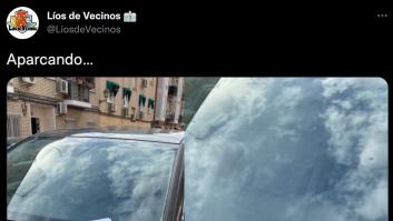 Ve un coche mal aparcado y la nota que deja es breve pero difícil de superar