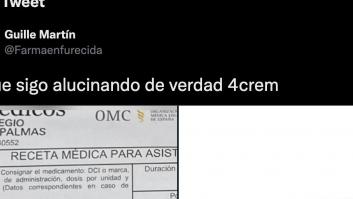 Un farmacéutico no da crédito con la forma en que un médico escribe un medicamento