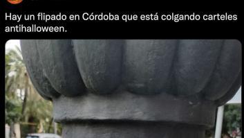 Muestra el cartel que ha visto en Córdoba y se desata un intenso debate en Twitter