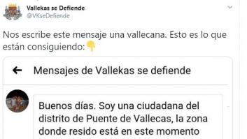 Una vecina de Vallecas comparte lo que le ha pasado en su trabajo tras el confinamiento selectivo: "No hay derecho"