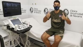 Cachondeo con la primera imagen de Luis Suárez como jugador del Atlético: el motivo salta a la vista