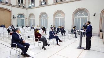 Los diputados de ERC, CUP y Junts abandonan el pleno en el turno de Vox