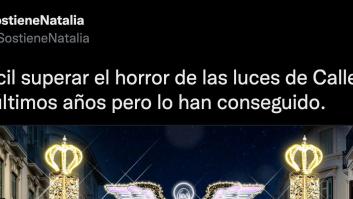 Las redes no dan crédito a las luces de Navidad de esta calle de Málaga