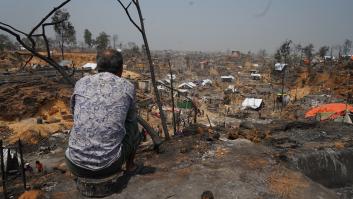 De una tragedia a otra: devastador incendio en el campo de refugiados de Cox’s Bazar, Bangladesh