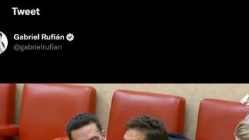 Rufián capta una frase sinsentido de un diputado de C's y no deja de verse