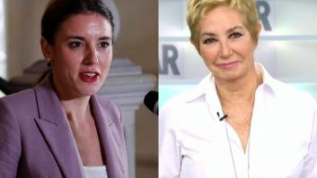Ana Rosa habla alto y claro sobre la ley del 'sí es sí' y apunta a Irene Montero