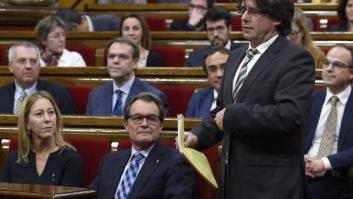 Se cumplen dos años de la investidura del Puigdemont que descartó la DUI
