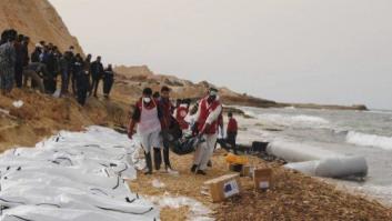 Hallan 74 cadáveres de inmigrantes frente a la costa de Libia