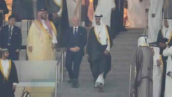 Indignación en redes por esta imagen de Infantino durante la inauguración del Mundial de Qatar