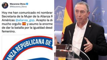 La respuesta de Baldoví a este tuit de Macarena Olona es de aúpa: no deja títere con cabeza