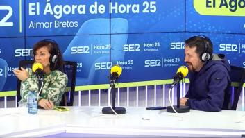 Iglesias anuncia la creación de una televisión y la frase que suelta Carmen Calvo es histórica