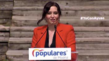 Ayuso dice que Cantó es "un activo valenciano muy especial" y lanza un aviso a Ciudadanos