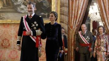 El 'look' de la reina Letizia en la Pascua Militar