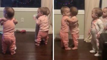 Prepárate para embobarte con los abrazos de estas cuatrillizas