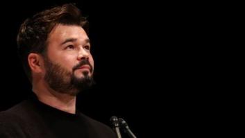 Rufián se mofa de Jordi Cañas por cargar contra Zara por no rotular en castellano