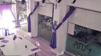 Detenido un neonazi por el ataque a la sede Podemos en Cartagena con un molotov
