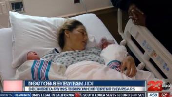 Una hispana da a luz a mellizos en dos años diferentes