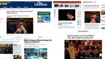 Así ve la prensa internacional la derrota presupuestaria de Sánchez