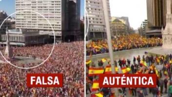 Javier Ruiz desmonta en 'Noticias Cuatro' las "mentiras" de la manifestación de Colón