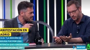 Cruce de acusaciones entre Maroto (PP) y Sicilia (PSOE) en 'El Objetivo' (La Sexta): "No te lo crees ni tú"