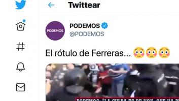 Podemos carga contra 'Al Rojo Vivo' por esta imagen: "El rótulo de Ferreras..."