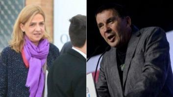 El comentado tuit de Otegi sobre la infanta Cristina y Urdangarin