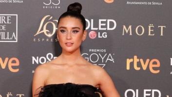 Muchos lo comentan tras los Goya y María Pedraza ('Élite') lo aclara: "No me dedico a eso"