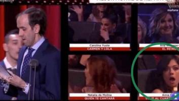 Anna Castillo, sobre su cara en los Goya: "Me están tratando fatal, como que tengo mal perder"