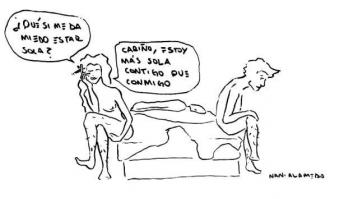 ¿Miedo a estar sola?