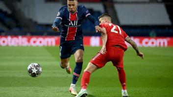 El PSG de Mbappé y Neymar resiste al Bayern (0-1) y jugará las semifinales de Champions