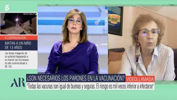 Margarita del Val le pide paso a Ana Rosa para hacer una petición: "Es importante"