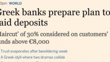 Las autoridades griegas desmienten al unísono una posible confiscación de depósitos bancarios