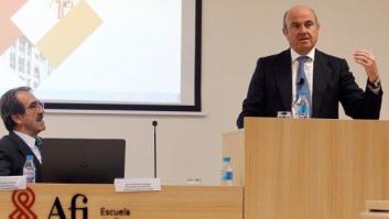 Guindos confía en que las empresas vuelvan a Cataluña tras las elecciones