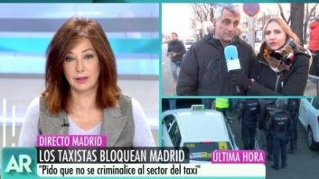 La seria respuesta de Ana Rosa Quintana a un taxista que les acusó de mezclar su tema con el caso Julen