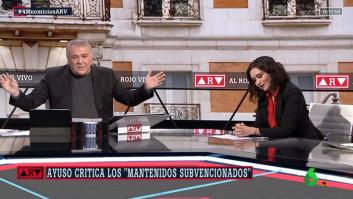 La pulla de Ayuso a Ferreras que deja esta llamativa escena: ella frustrada y él sorprendido