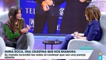 Nuria Roca aclara en 'Viva la vida' sus palabras sobre su "relación abierta"