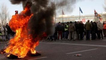 Los taxistas madrileños amenazan con actos más contundentes