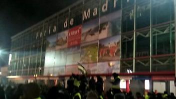 Los taxistas ponen en jaque Madrid en una jornada clave con la inauguración de Fitur