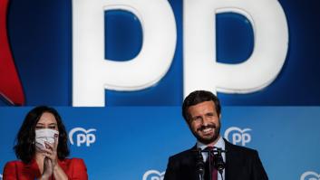 Pablo Casado compara la victoria de Ayuso en Madrid con la caída del Muro de Berlín