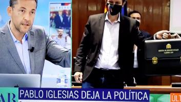 Javier Ruiz, 'trending topic' tras sus palabras sobre Pablo Iglesias en 'El Programa de AR'