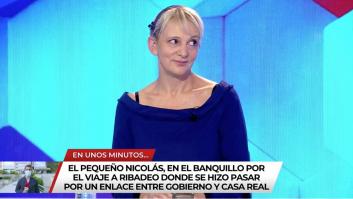 Preguntan a Carolina Bescansa dónde está Pablo Iglesias y su cara lo dice absolutamente todo